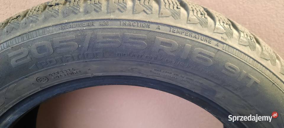 Sprzedam opony zimowe Nokian 20555 R16 Wrocław sprzedam