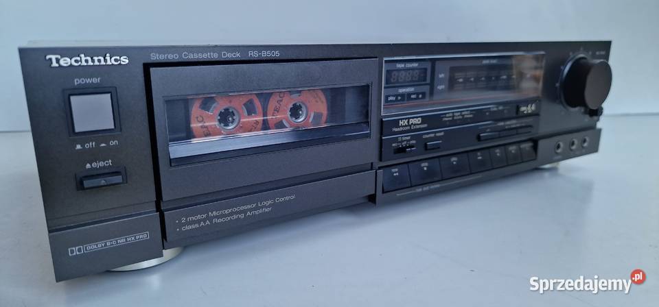 Magnetofon Technics RSB505 Casette deck Międzychód