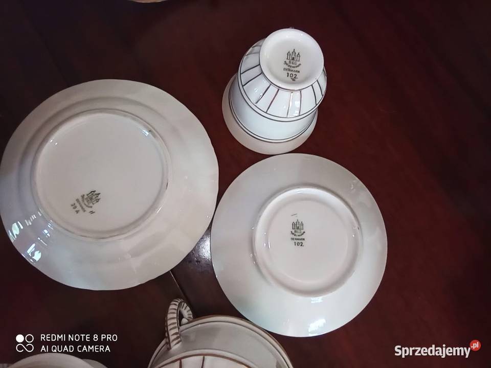 Filiżanka Z manufaktury BG Kjbenham Denmark Porcelana i szkło Gdańsk