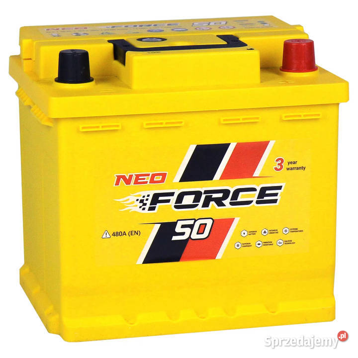 Akumulator Neo Force 50Ah 480A DN SPECPART Gdańsk