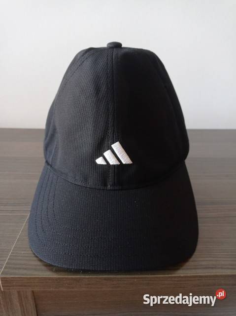 Czapka z daszkiem adidas czarna Chorzów