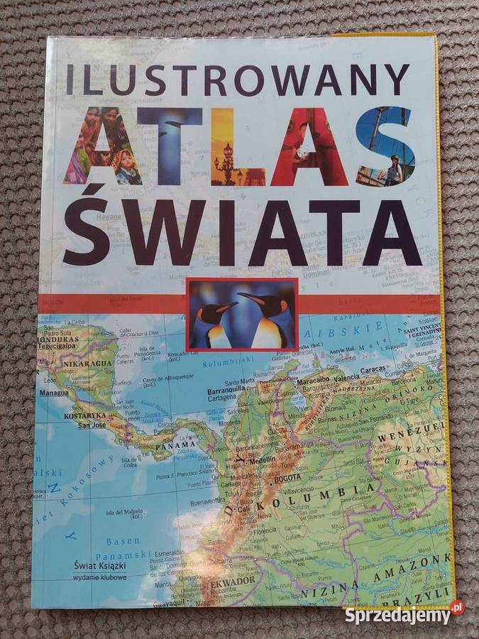 Ilustrowany atlas świata Mapy i przewodniki Kraków