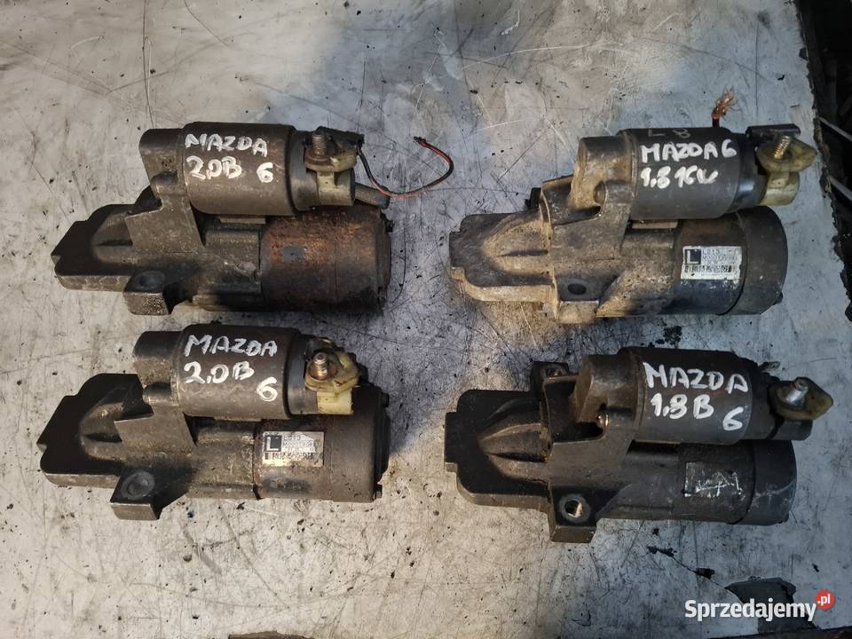 MAZDA 6 18 16V L8 rozrusznik alternator 20 16V osobowe