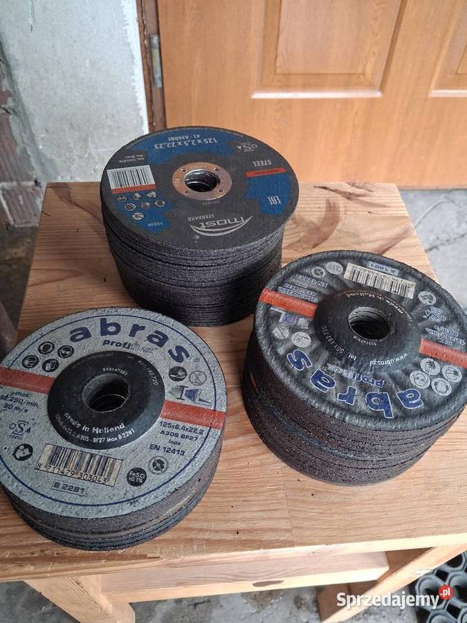 Tarcze szlifierskie 125mm do metalu Tarcze