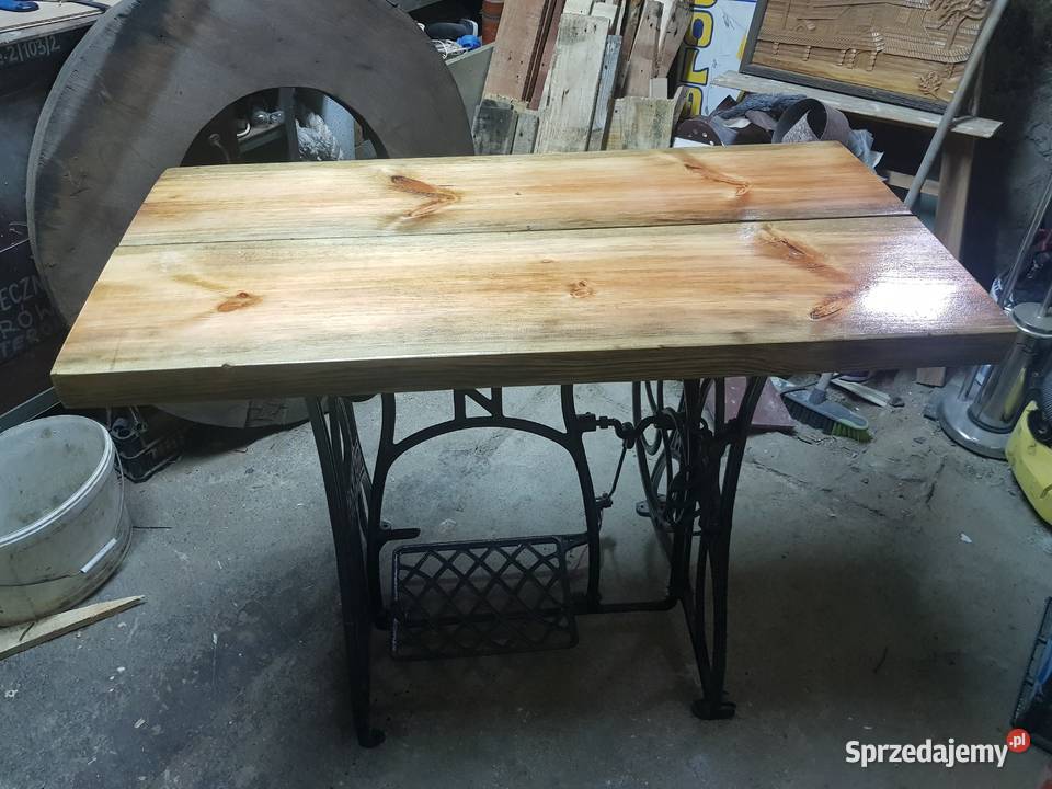Sprzedam stół wykonany maszynie do szycia Bogatynia