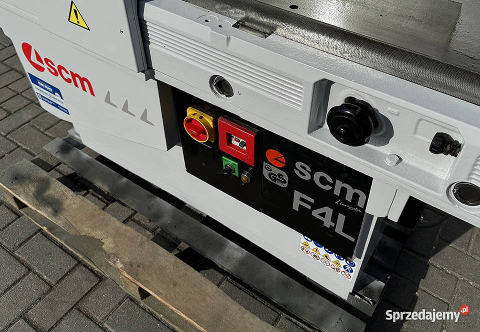 Wyrówniarka strugarka SCM typ F4 L MARMASZ Sierakowska Huta