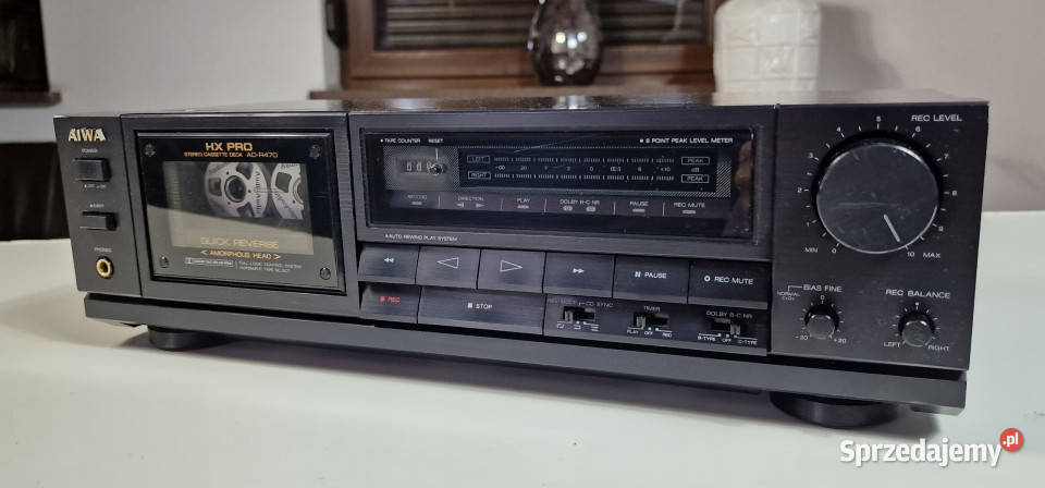 Magnetofon catette deck Aiwa ADR470 AD R 470 Międzychód