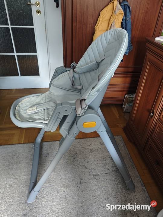 Krzesełko do karmienia KINDERKRAFT Lastree Grey