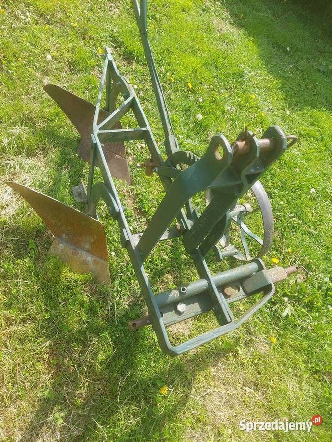 Pług 2 skibowy mały kubota c330 itp nieuszkodzony Domaradz