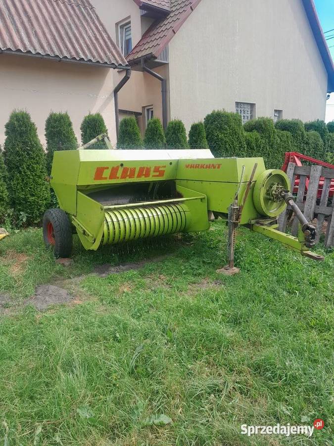 Prasa z Firmy Claas Markant 50 Rolnika zadbana Łagów