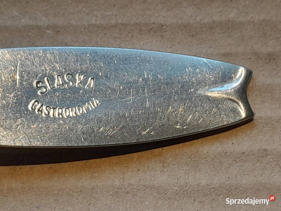 Stara duża łyżka stołowa PRL Śląska Gastronomia