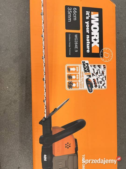 Nożyce do żywopłotu worx Kraków