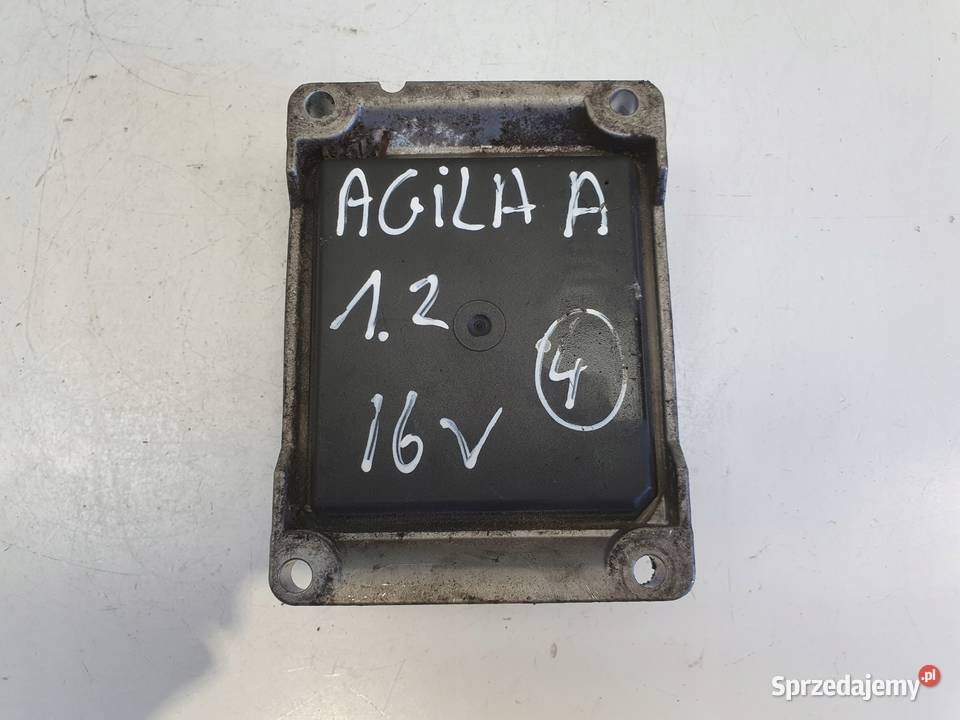 Opel Agila A 12 16V STEROWNIK SILNIKA komputer osobowe Komputery