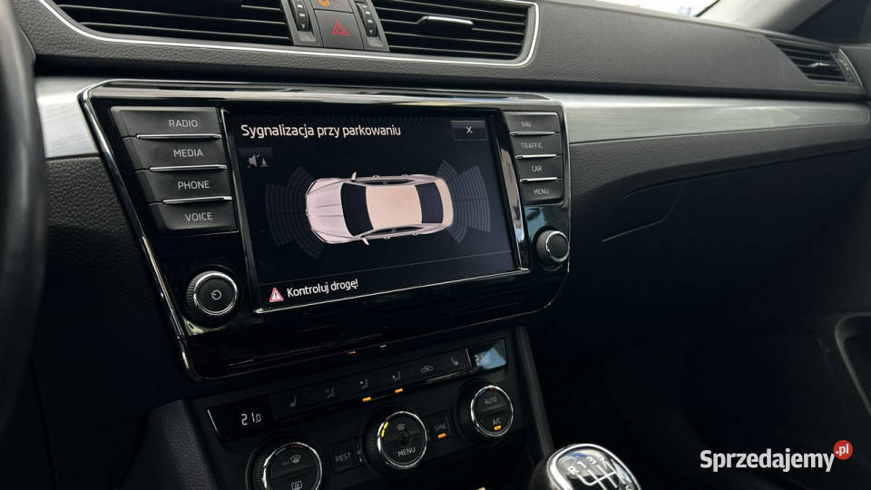 koda Superb 20 TDI 2017 El Klapa Manual Radar isofix pomorskie Gdynia
