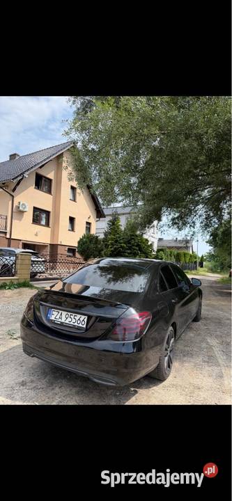 Mercedes w205 20 benzyna 211 koni asystent pasa ruchu sprzedam