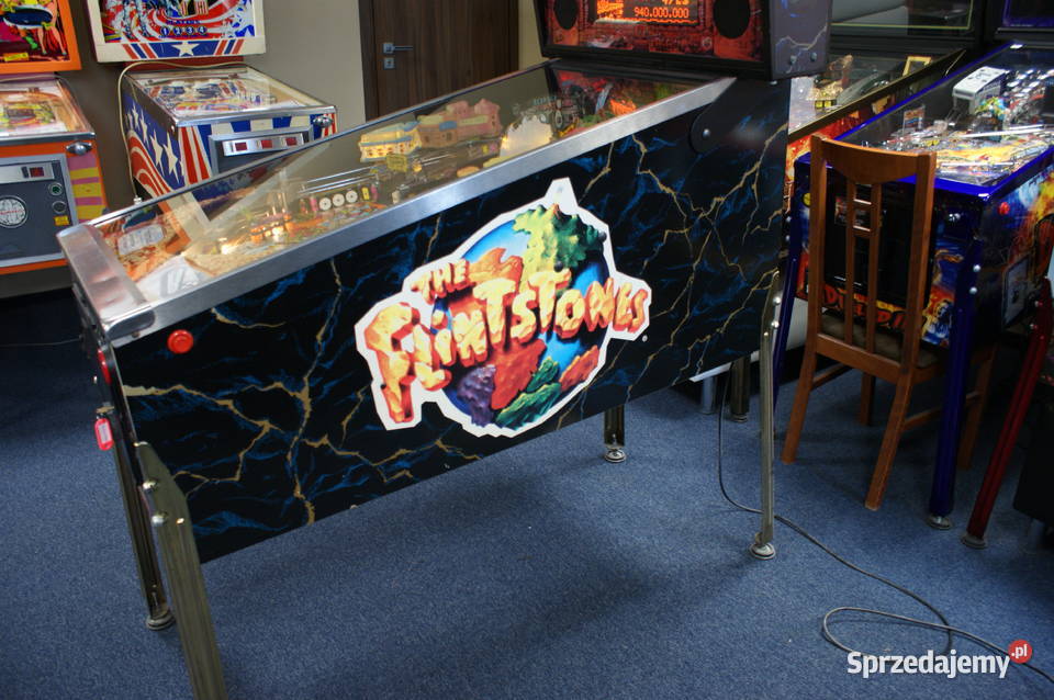 The Flintstones Williams 1994 flipper pinball Bytom