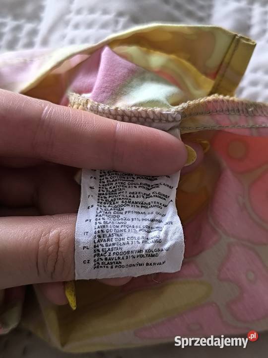 Kolorowa koszula we wzory HM Rozmiar 36(S) Biała Podlaska
