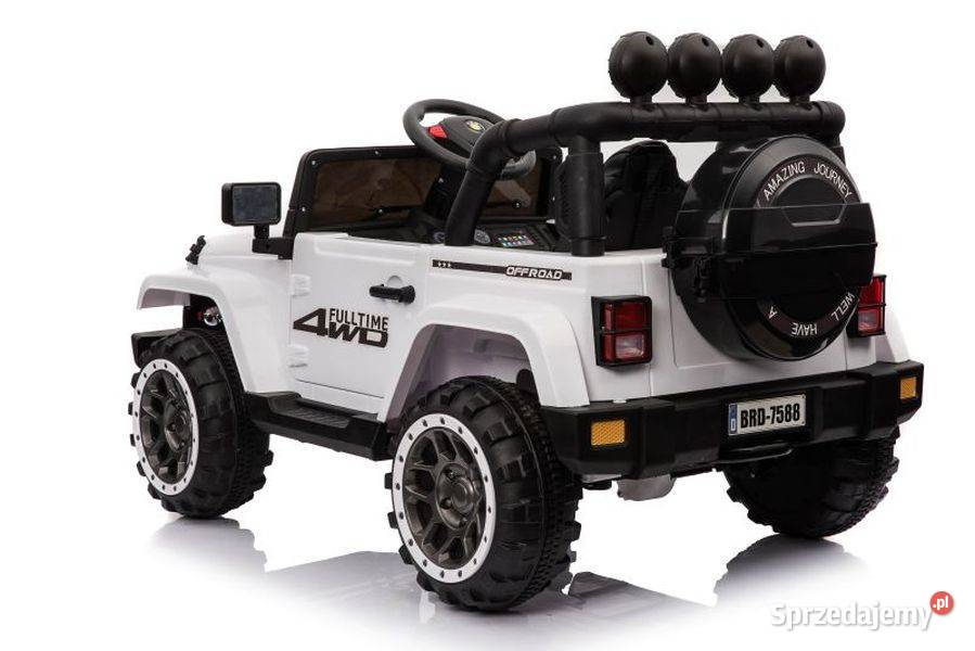 MEGA JEEP FULLTIME NAPĘD 4X4 1X12V WOLNY START Toruń