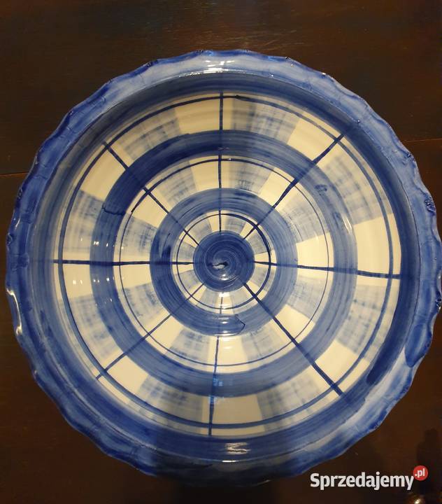 SALATERKA na nóżce waza półmisek ręczna praca