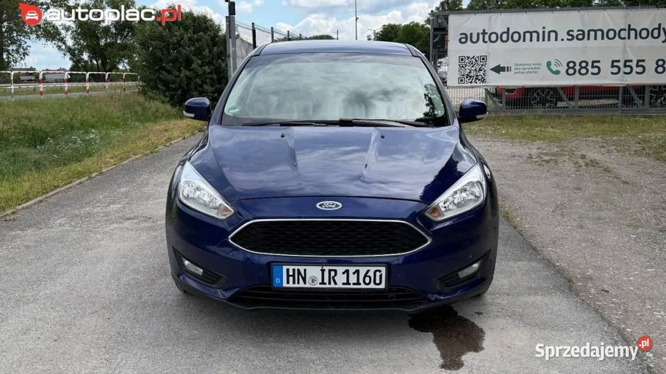 Ford Focus Raty Klima usb benzynka 125 Niski niebieski