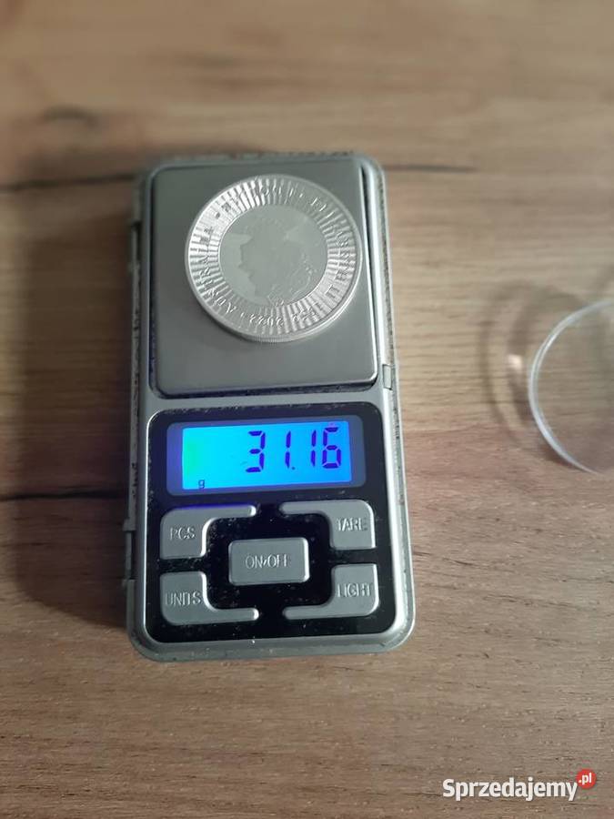 moneta kolekcjonerska 1 OZ Srebro 9999 Szczecin