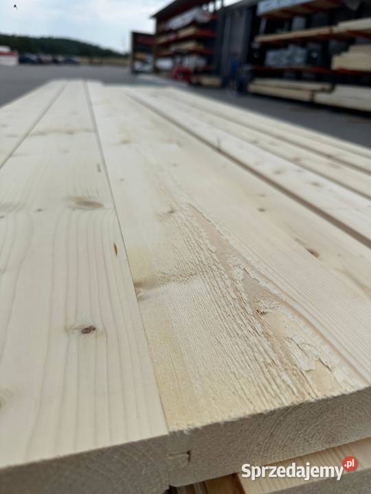 Deska deski podłogowa drewniana świerkowa świerk Prusice