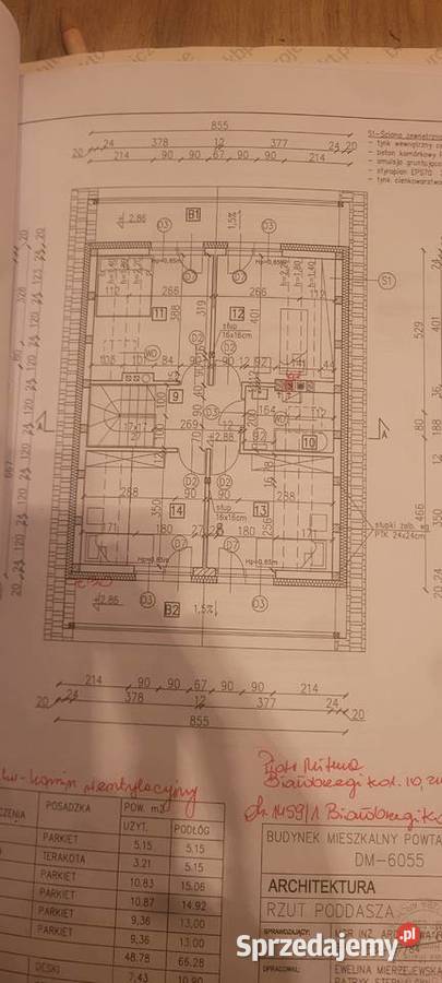 Projekt Domu Roztoka DM6055 Białobrzegi-Kolonia