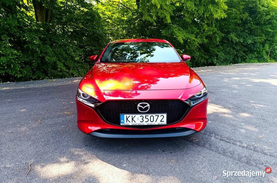 Mazda 3 III 20SkyactivG 122 20tkm Navi Kamery wielofunkcyjna kierownica