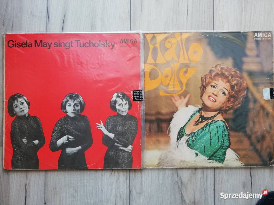Dwie płyty firmy Amiga Niemcy NRD poezja śpiewana wielkopolskie Wronki