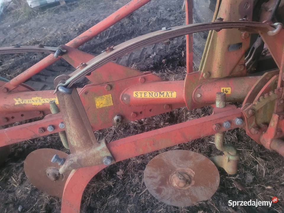 Pług 3 skibowy kverneland Przodkowo