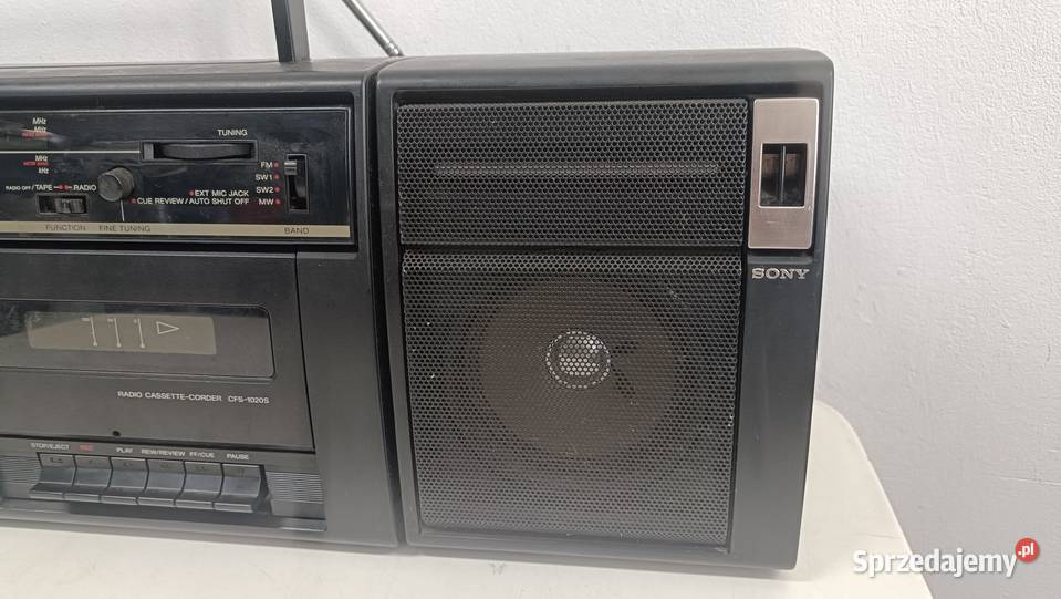 SONY CFS1020S Radiomagnetofon przenośny wielkopolskie sprzedam