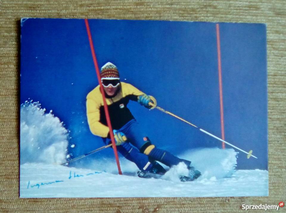 INGEMAR STENMARK SZWEDZKI NARCIARZ ALPEJSKI Piszczac