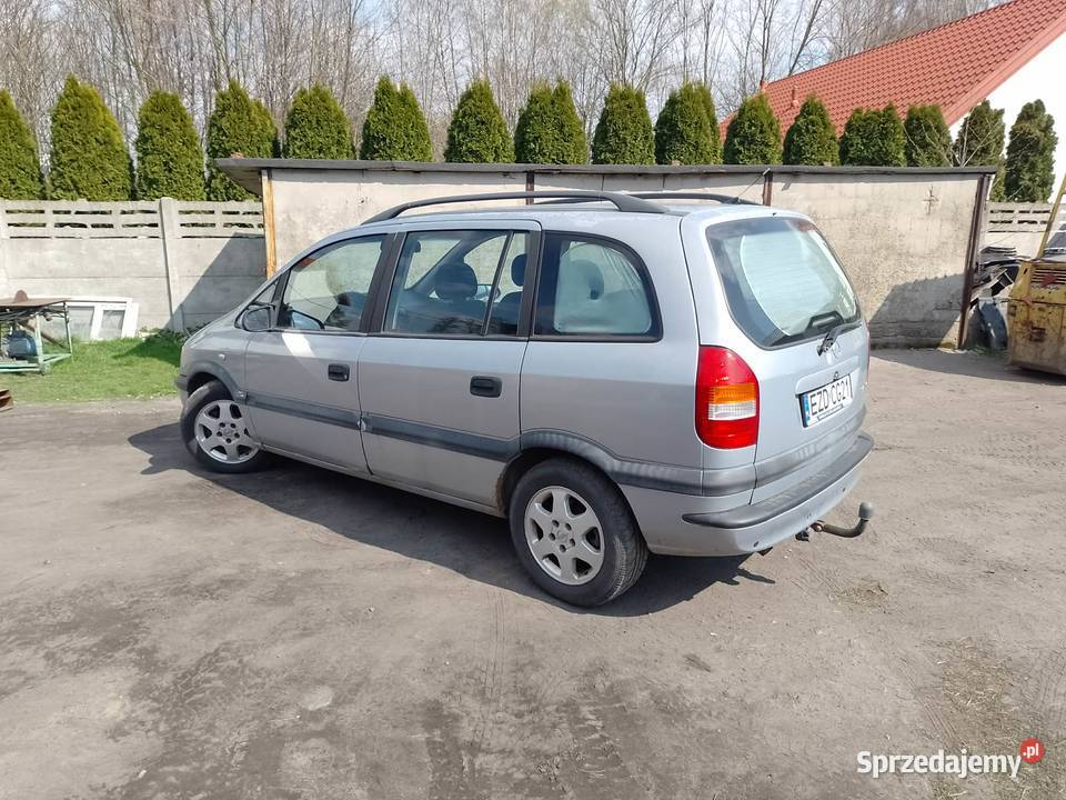 Opel Zafira A2001 r20 DTIKod Lak Z 151Całość łódzkie Zduńska Wola