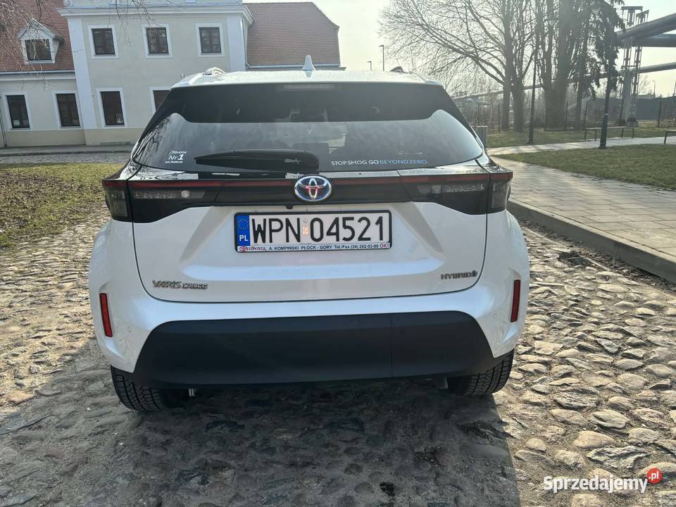 Toyota Yaris Cross Hybryda 2023 automatPierwszy mazowieckie Płońsk