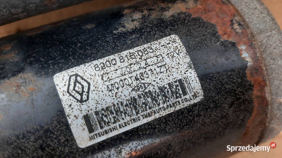 rozrusznik Renault Dacia 16 benz Sandero Logan Dębno