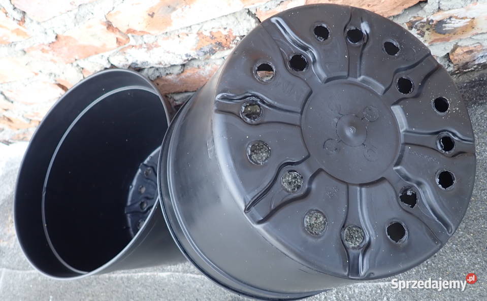 Doniczki produkcyjne 15 L 33 Najgrubsze 15L śląskie Siewierz sprzedam