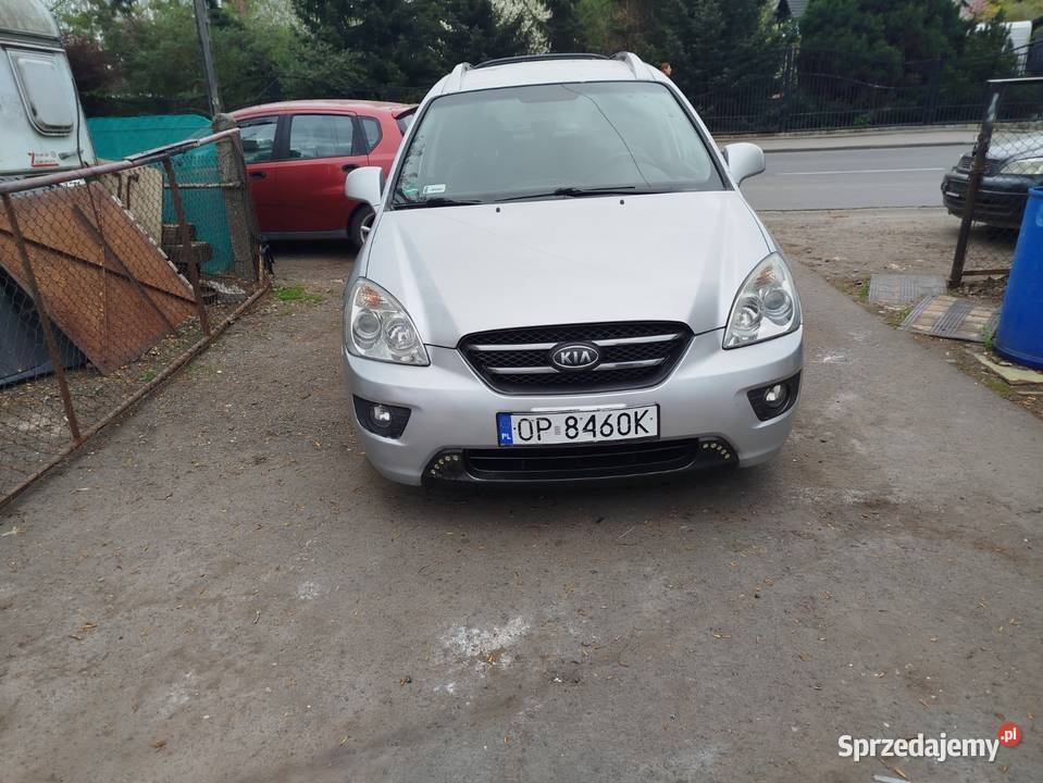 Kia Carens 20 LPG klima półskóry czarne 2007 benzyna+LPG Motoryzacja opolskie Opole