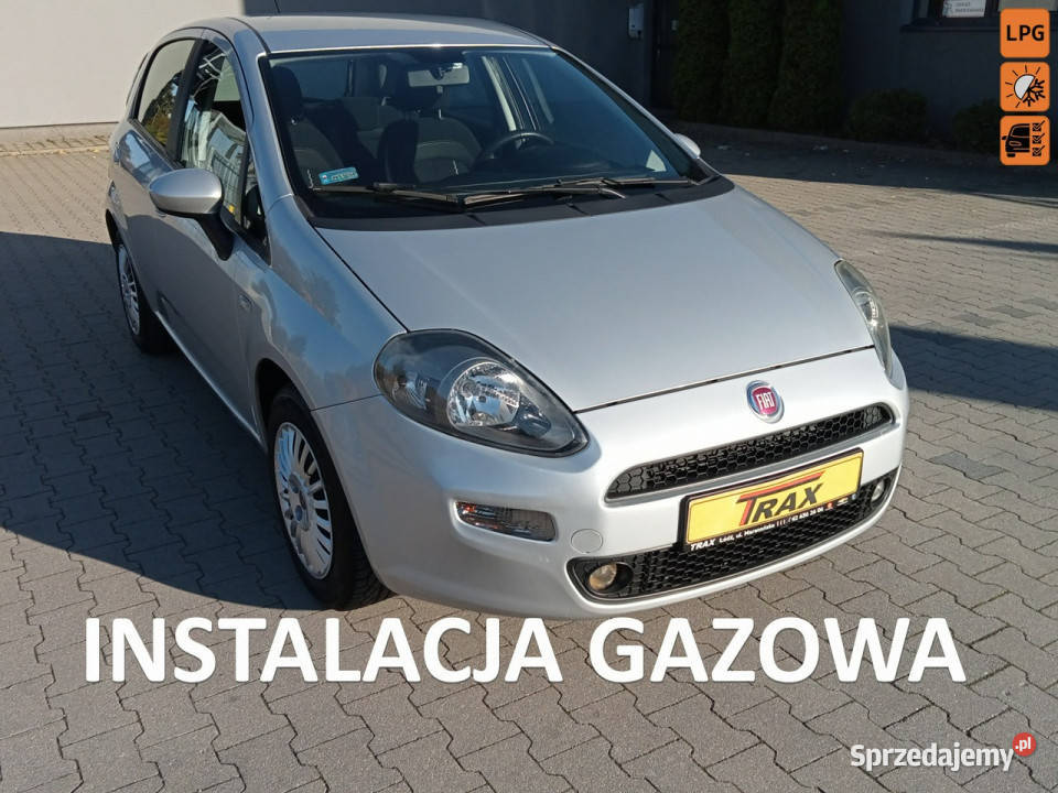 Fiat Punto Evo 1.2 69KM+LPG 5-D , Zadbany, Niski przebieg