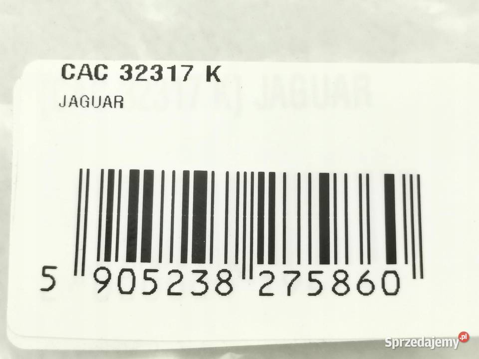 WĄŻ PRZEWÓD JAGUAR NOWY ORYGINAŁ CAC32317K Części samochodowe