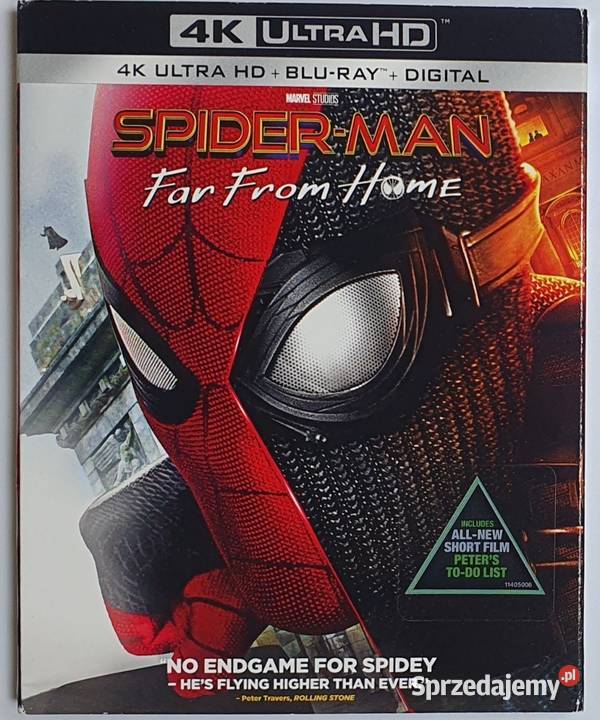 Spiderman Daleko domu 4K UHD BluRay Slipcase dub Filmy mazowieckie Grójec