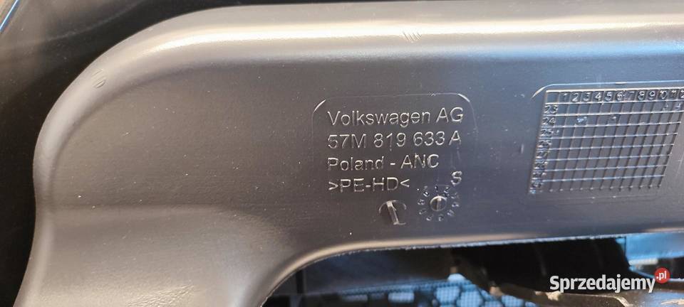 VW TAYRON LAMPY DESKA KOKPIT RHD ANGLIK Deski rozdzielcze, konsole