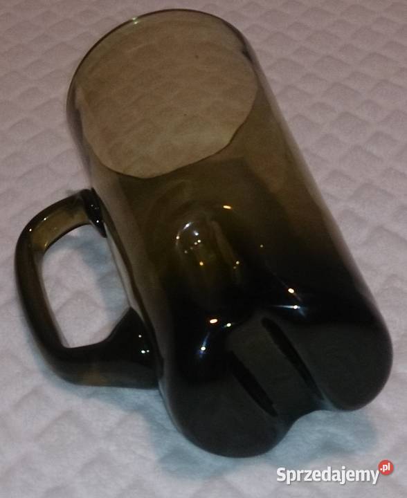 Kufel ciemny przyciemniony dymny 07L Szkło Czeladź