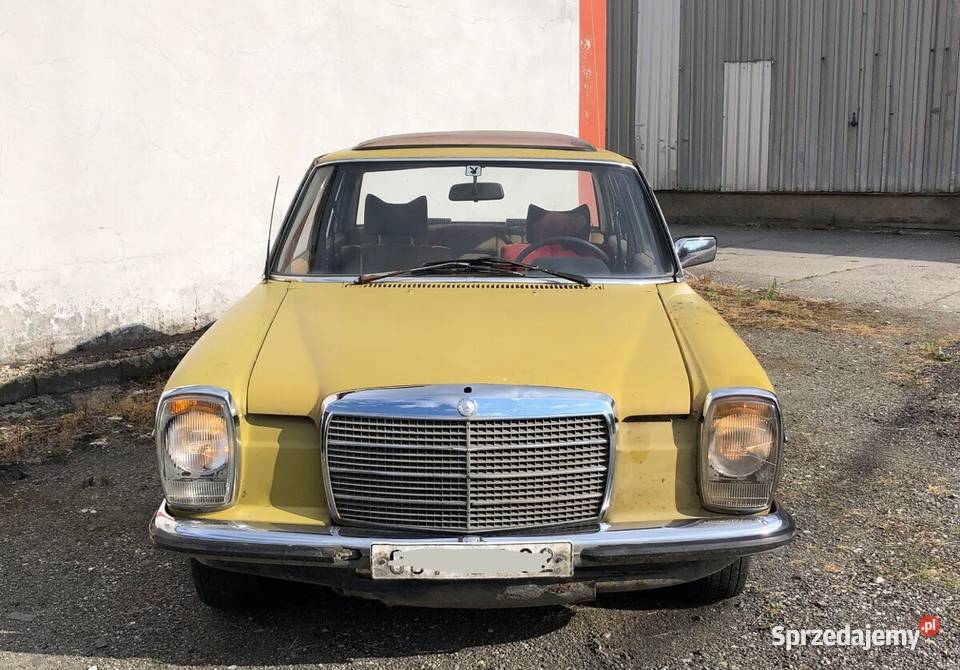Mercedes w115 24d uszkodzony Samochody osobowe Krosno