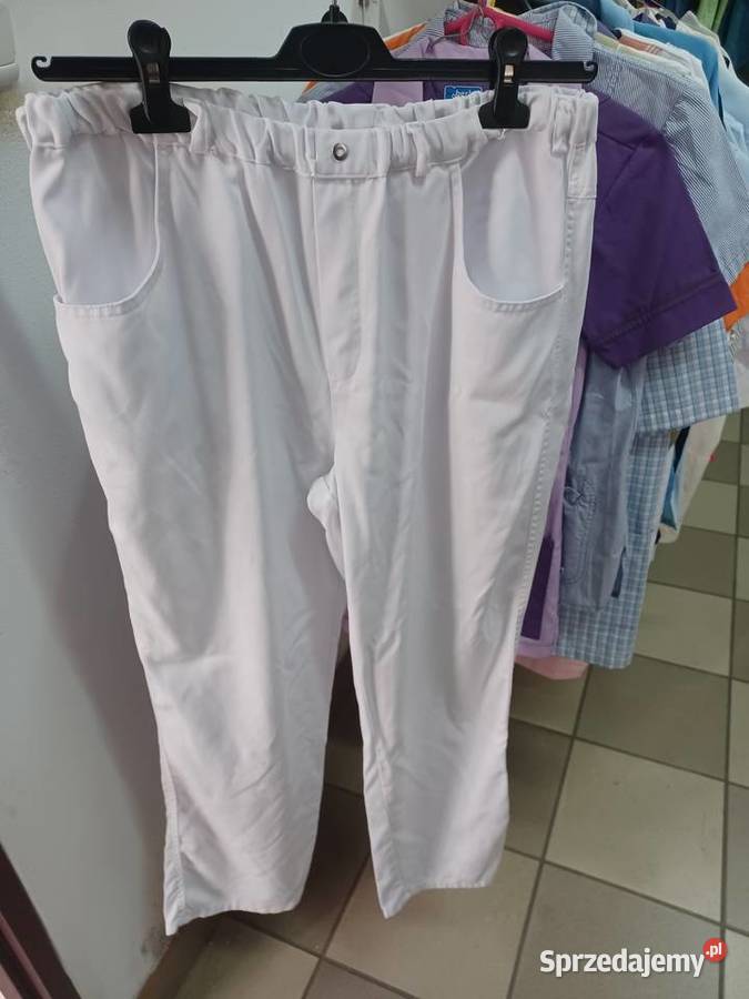 Białe spodnie medyczne Wrocław