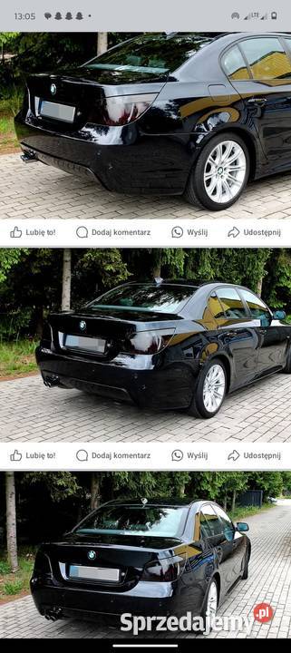 BMW E60 530d 280 680nm Mpakiet Ori lakier Krotoszyn