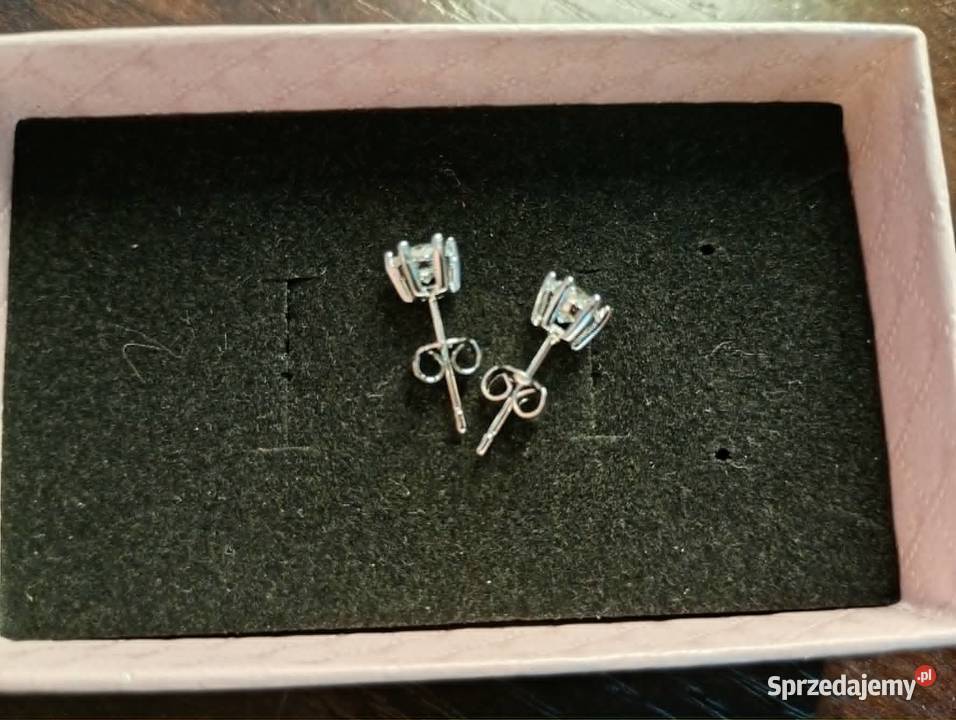 Kolczyki Moissanite Bolesławiec