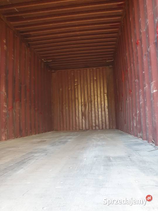 Kontener morski 20 DV 6 metrowy POLKONT Pewny Gdańsk sprzedam