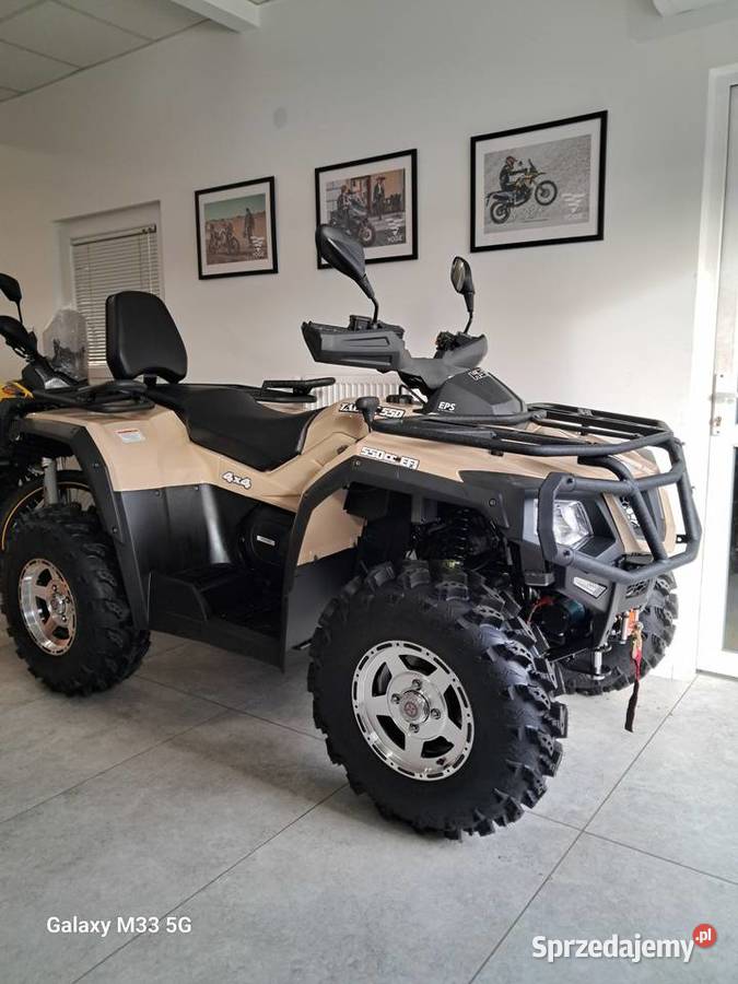 QUAD HISUN TACTIC 550 Pług Kufer Raty Trnansport Nowy Sącz