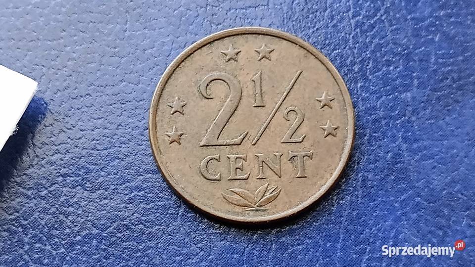 Stare monety 2 12 cent 1975 Antyle Holenderskie Lesko sprzedam