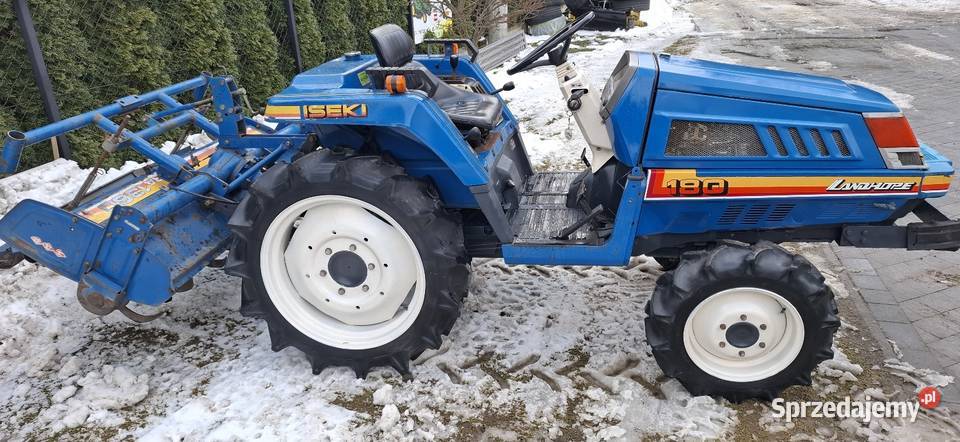 Traktorek japoński iseki plus glebogryzarka stan Tuchów